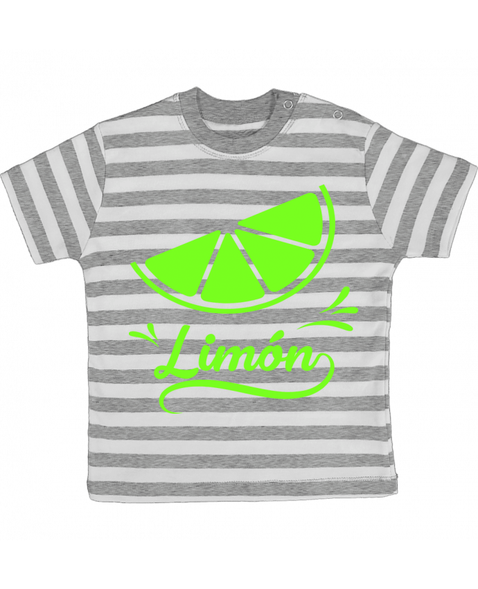 Tee-shirt bébé à rayures Limon par Ferreirp