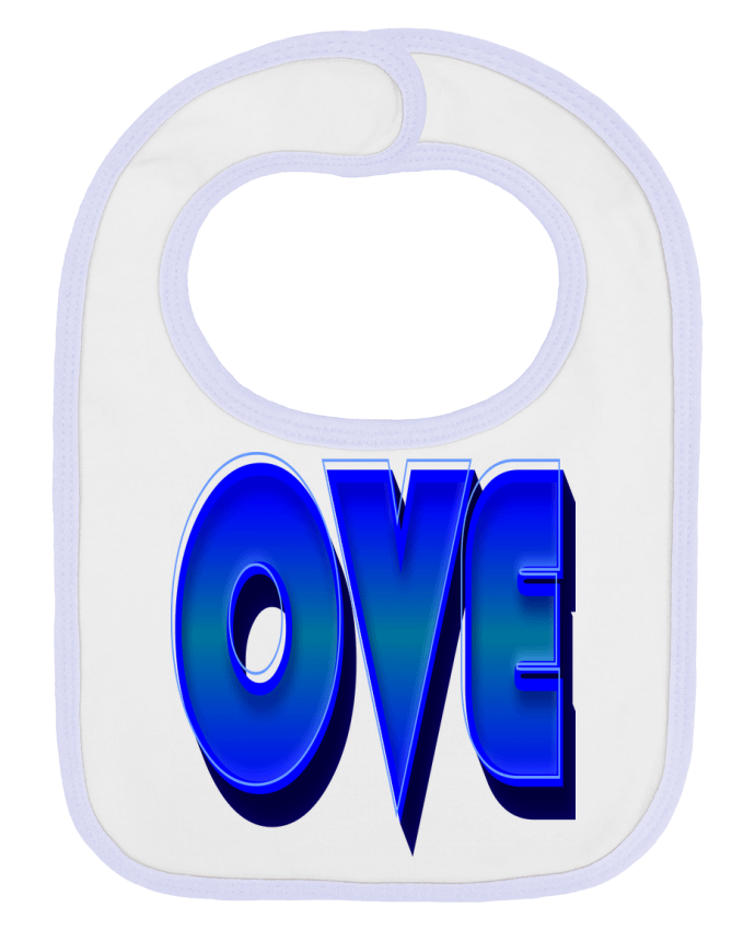 Bavoir bébé uni OvE par Ferreirp