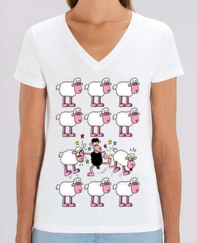 Tee-shirt femme Le mouton noir Par  LAGUENY