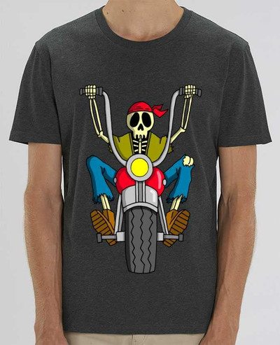 T-Shirt Squelette motard par LAGUENY