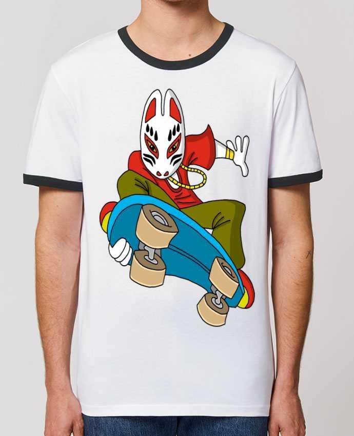 T-shirt Renard étrange en skateboard par LAGUENY