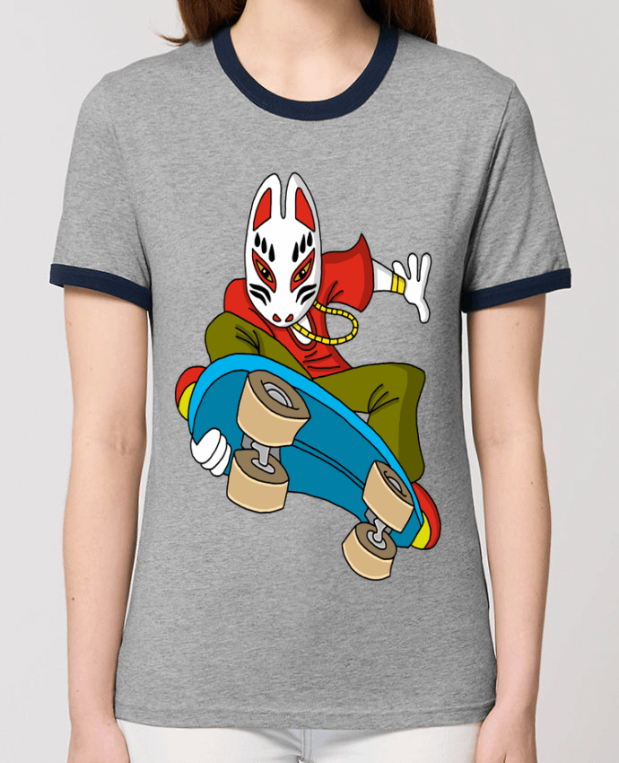 T-shirt Renard étrange en skateboard par LAGUENY