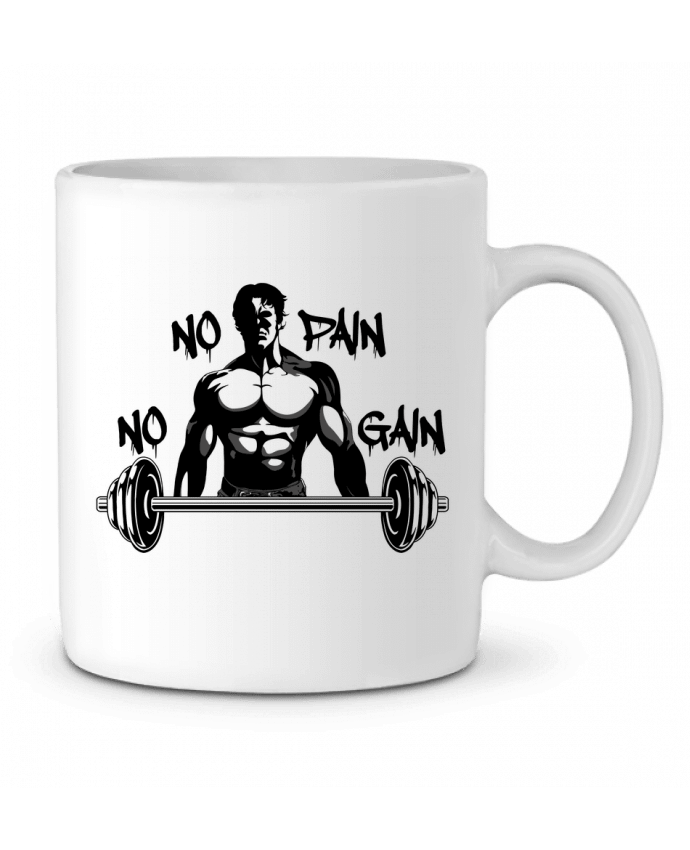 Mug  GYM NO PAIN NO GAIN par Nankurunaisa