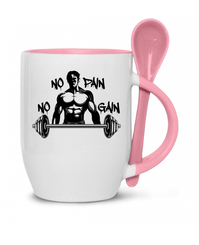  Tasse cuillère GYM NO PAIN NO GAIN par Nankurunaisa