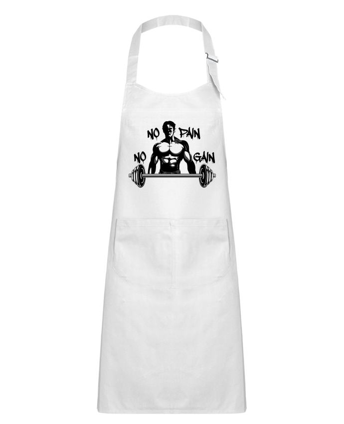 Tablier Enfant GYM NO PAIN NO GAIN par Nankurunaisa