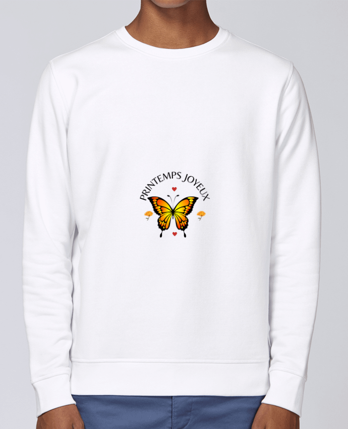 Sweatshirt PAPILLON par EliseDesign