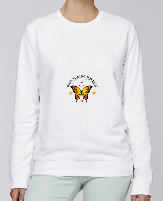 Sweatshirt PAPILLON par EliseDesign