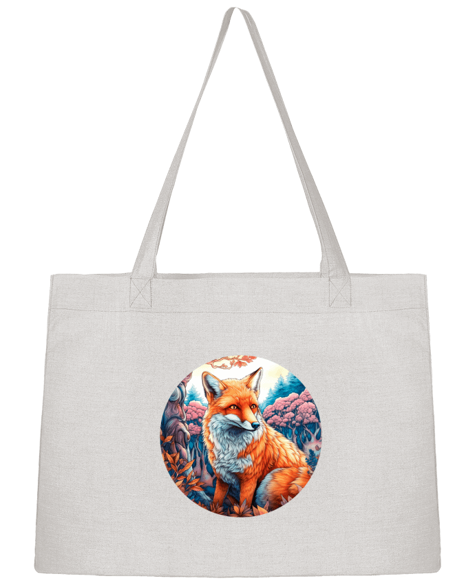 Sac Shopping loup coloré par EliseDesign