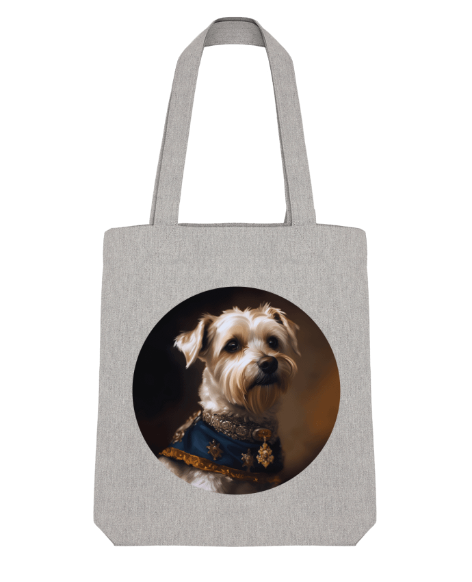 Tote Bag Stanley Stella chien médaillé par EliseDesign 