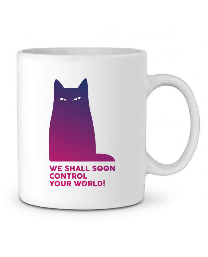 Mug  We shall soon control your world par Galliotin