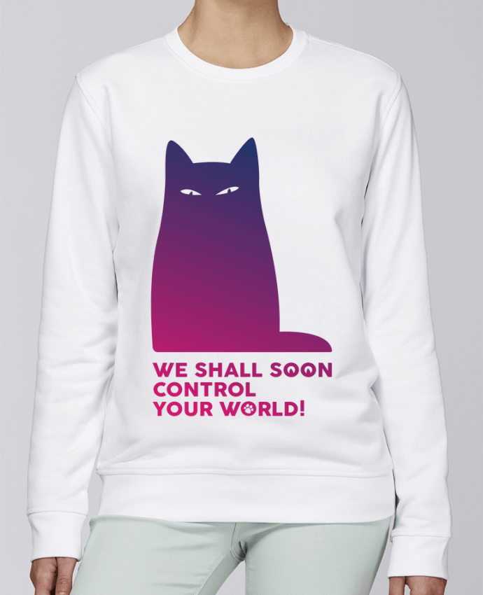 Sweatshirt We shall soon control your world par Galliotin