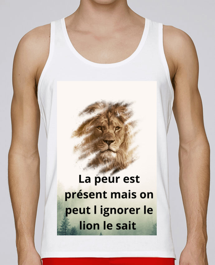 Débardeur homme T-shirts par Bramsko 100% coton bio