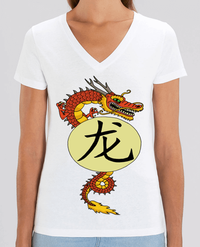 Tee-shirt femme Dragon chinois Par  LAGUENY