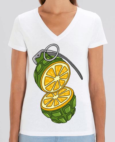 Tee-shirt femme Camouflage d'une orange Par  LAGUENY