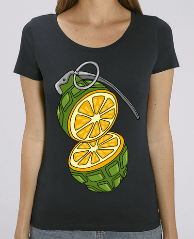 T-shirt Femme Camouflage d'une orange par LAGUENY