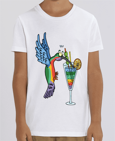 T-shirt Enfant Colibri et cocktail Par LAGUENY