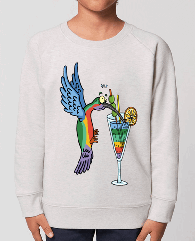 Sweat-shirt enfant Colibri et cocktail Par  LAGUENY