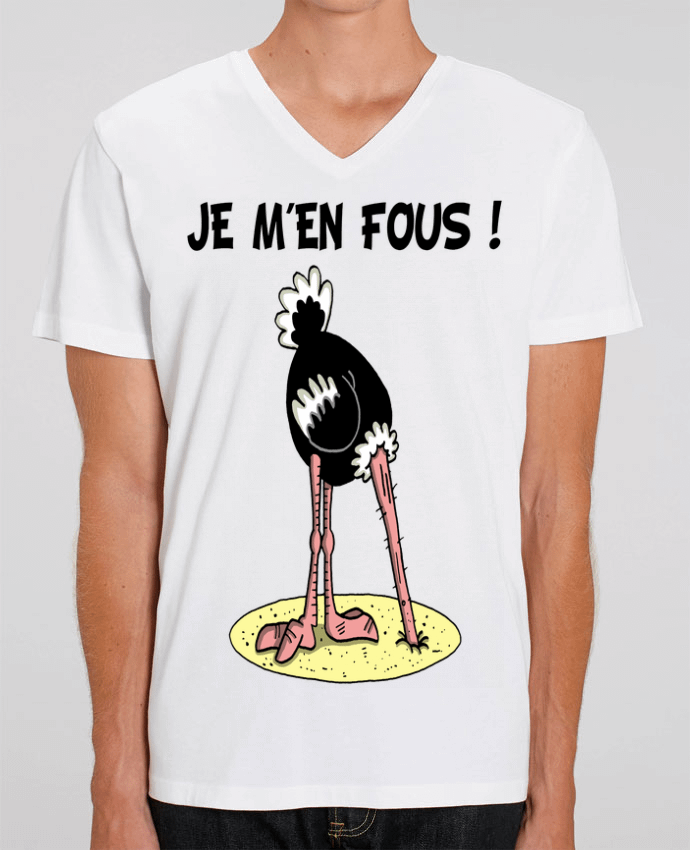 T-shirt homme Faire l'autruche par LAGUENY