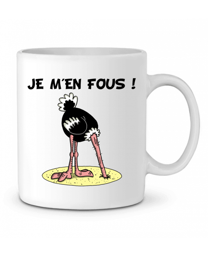 Mug  Faire l'autruche par LAGUENY