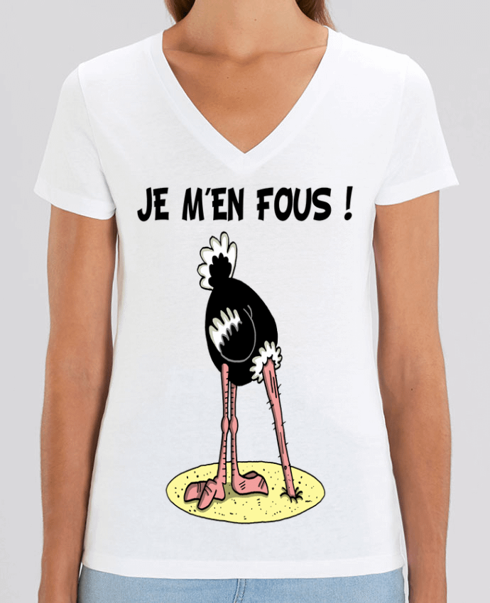 Tee-shirt femme Faire l'autruche Par  LAGUENY