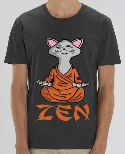 T-Shirt Chat zen par LAGUENY