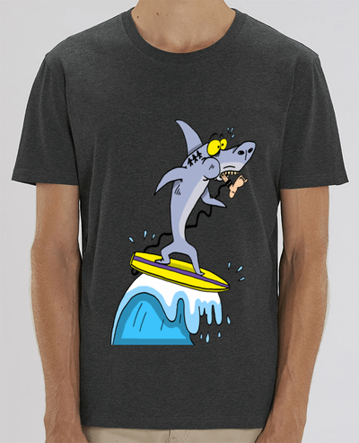 T-Shirt Le requin et le surf par LAGUENY