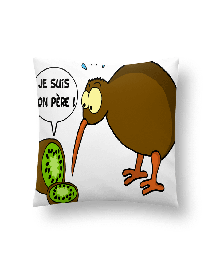 Coussin Kiwi contre kiwi par LAGUENY