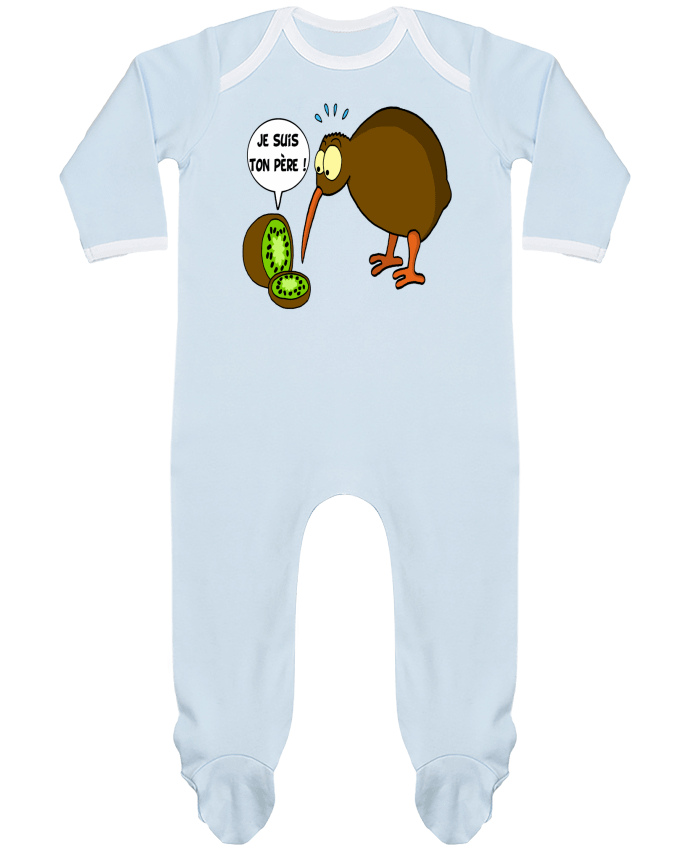 Body Pyjama Bébé Kiwi contre kiwi par LAGUENY