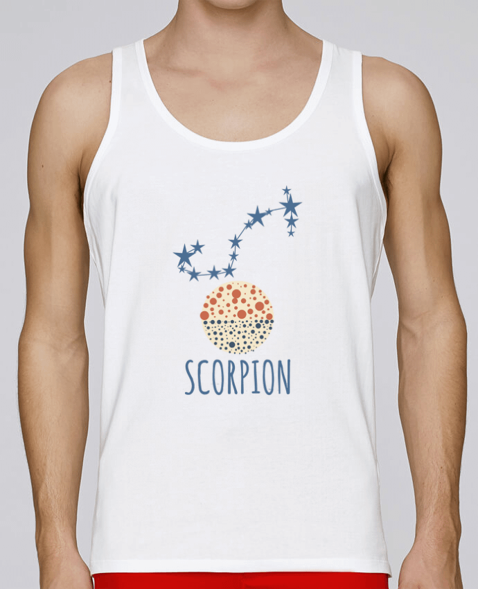 Débardeur homme Scorpion par Les Caprices de Filles 100% coton bio