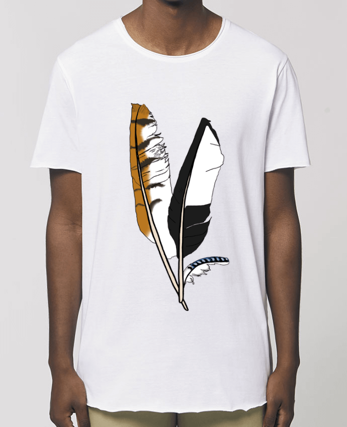 Tee-shirt Homme Plumes Par  PlasmaPulsar