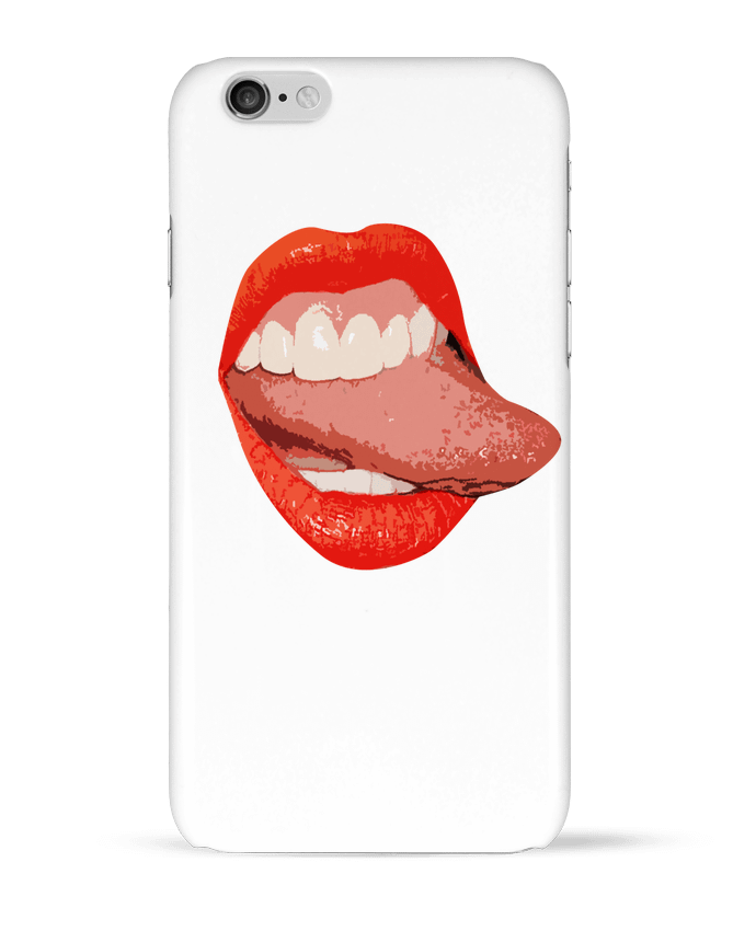Coque iPhone 6 Tongue par lisartistaya