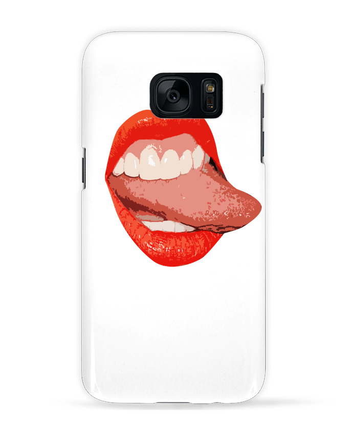 Case 3D Samsung Galaxy S7 Tongue by lisartistaya