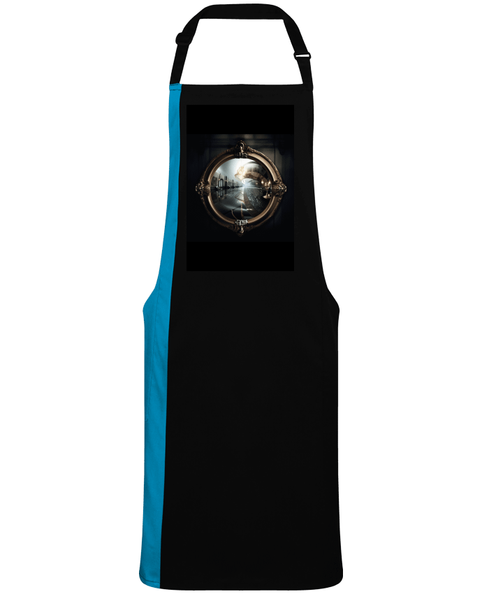 Tablier bicolore Meta-Mirror par  cosmicblend
