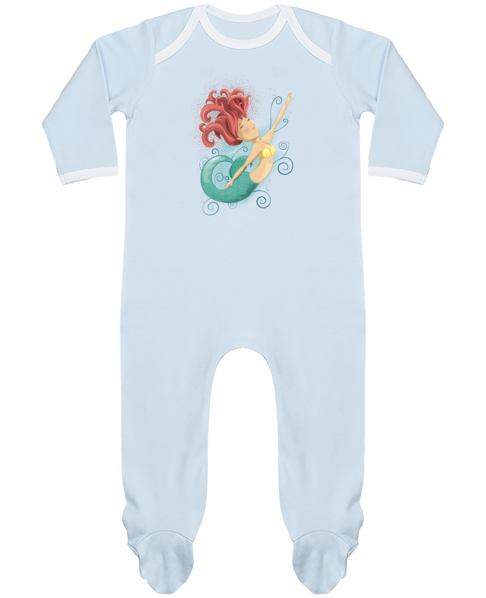 Body Pyjama Bébé Sirène par GraphiCK-Kids