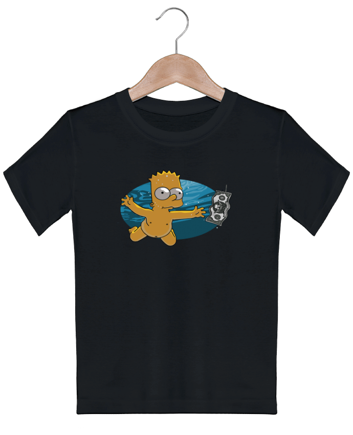 T-shirt garçon motif Bart Simpson lisartistaya