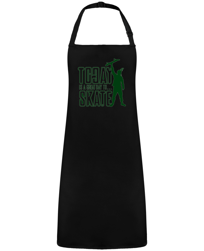 Tablier Today is a Great Day to Skate - Green par  Geronimo Gorilla SylverBack