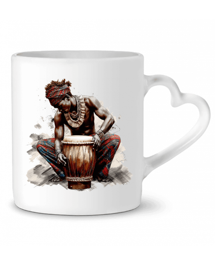 Mug coeur Musicien par Aido's Fantasy