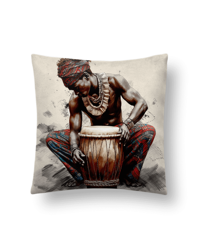 Coussin suédine Musicien par Aido's Fantasy
