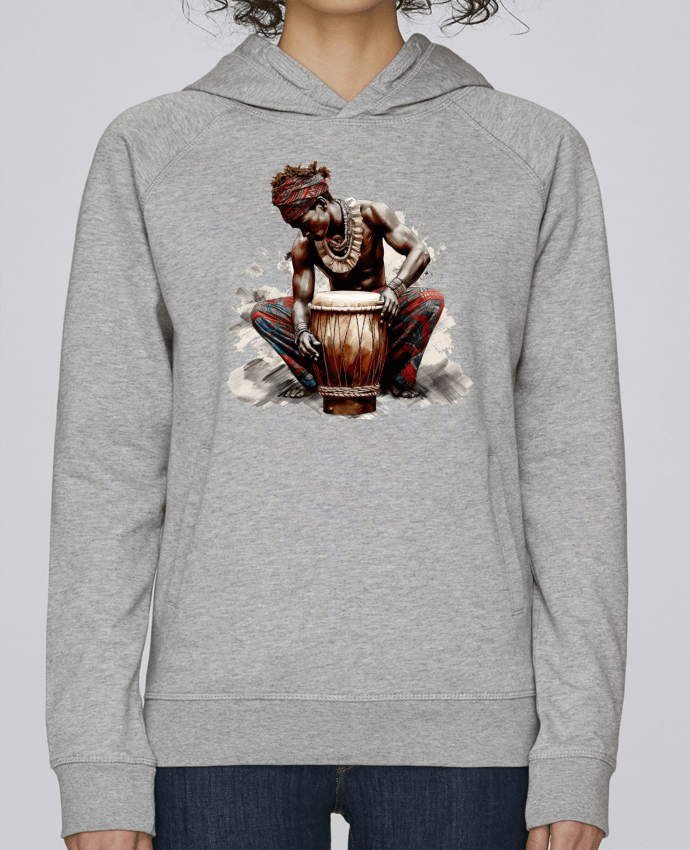 Sweat capuche femme Musicien par Aido's Fantasy