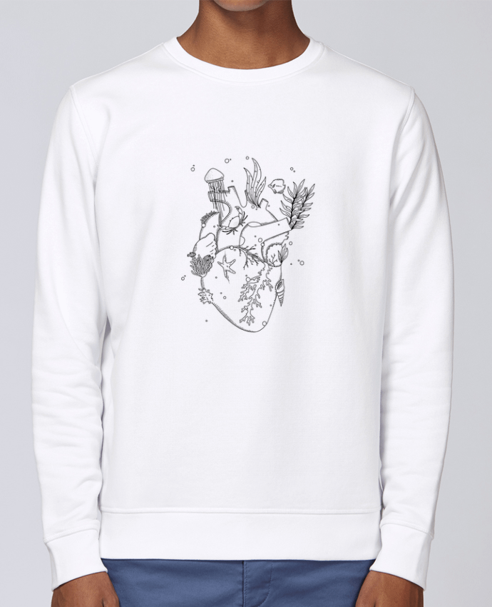 Sweatshirt Ocean love par Marino_world_71