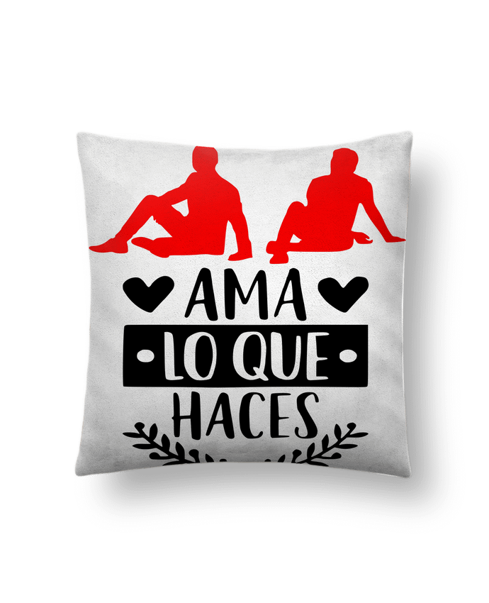 Coussin suédine carteles para negocios par jaspe creativo