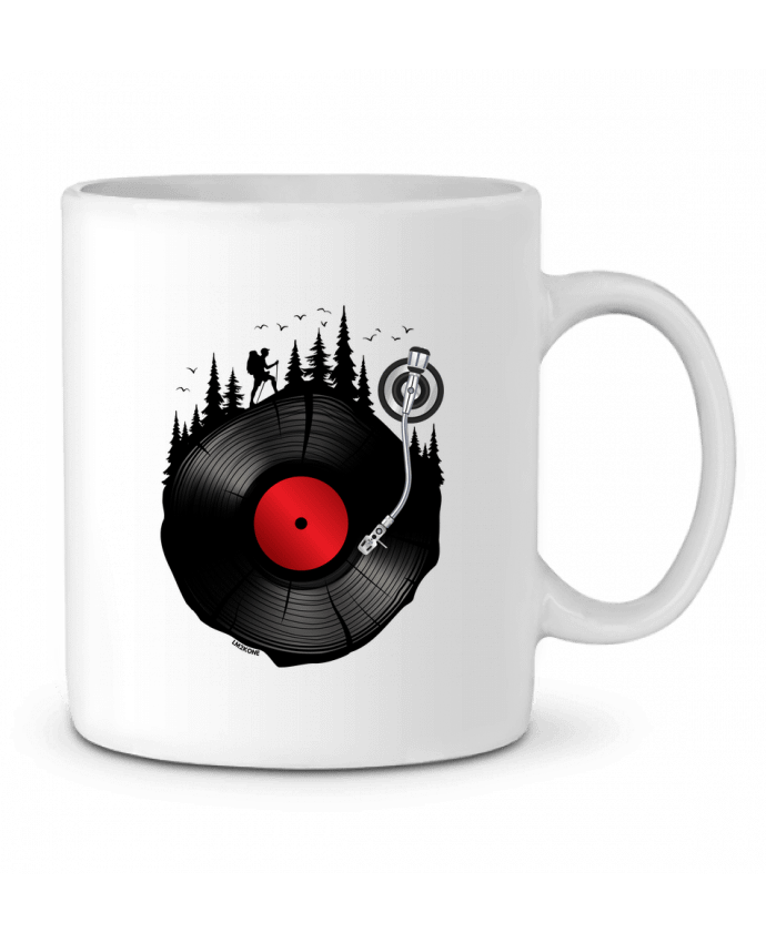 Mug  Musique Forestière Vinyle par LM2Kone