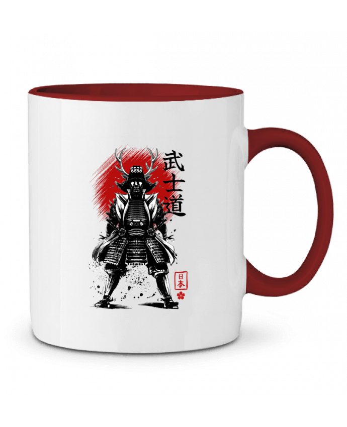 Mug bicolore La voie du samouraï - bushido LM2Kone