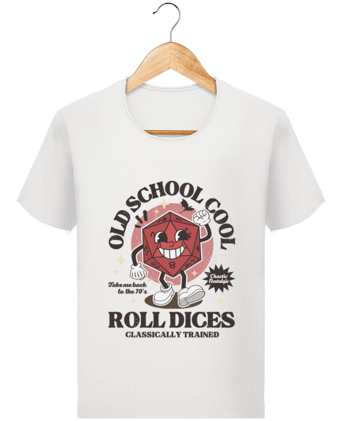  T-shirt Homme vintage Old school d20 - D&D par LM2Kone