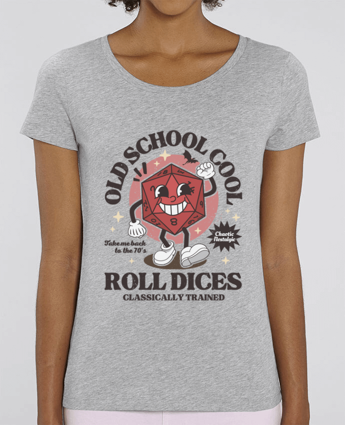 T-shirt Femme Old school d20 - D&D par LM2Kone
