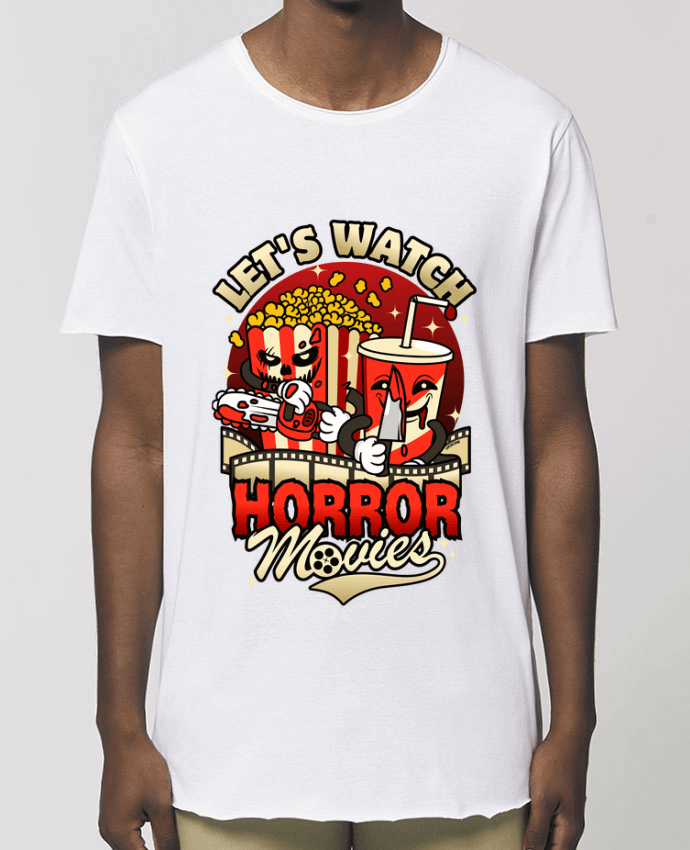 Tee-shirt Homme Regardons des films d'horreur - Collations Par  LM2Kone