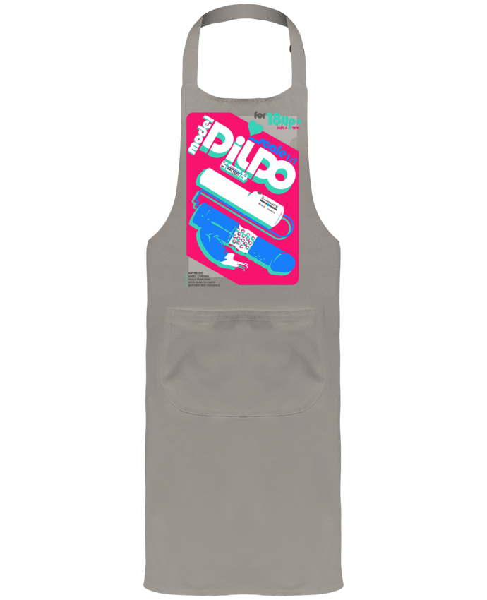 Tablier avec poches Retro dildo fun par Nicolaiev