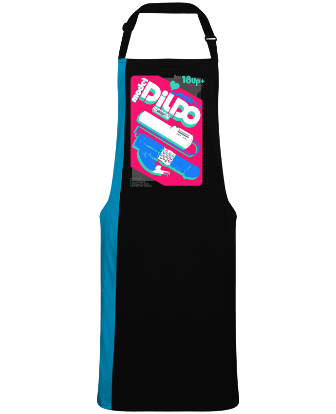 Tablier bicolore Retro dildo fun par  Nicolaiev