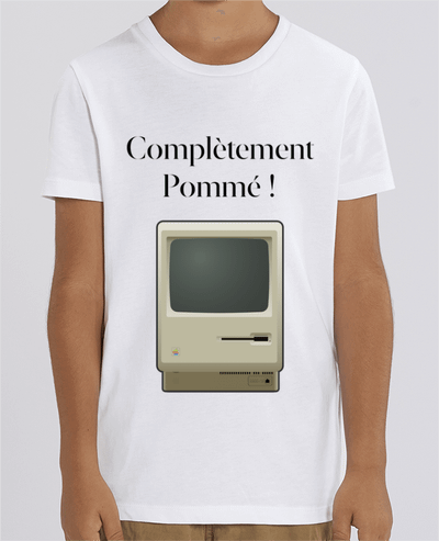 T-shirt Enfant Complètement Pommé Classic Mac Par Nicolaiev