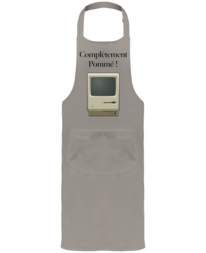 Tablier avec poches Complètement Pommé Classic Mac par Nicolaiev